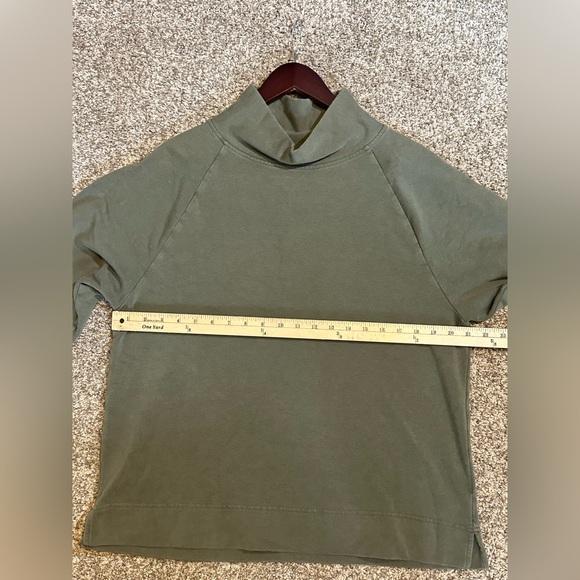 GAP Women’s XL Green Funnel Neck Sweatshirt Sustainable Casual Sweater - Picture 11 of 12